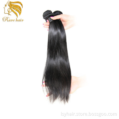 Overseas Brazilian Hair Straight Wholesale in Brazil, Virgin Brazilian Remy Hair WEAVING Silky Straight Wave >=25%